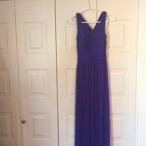 David’s Bridal Bridesmaid Dress (Regency Color)